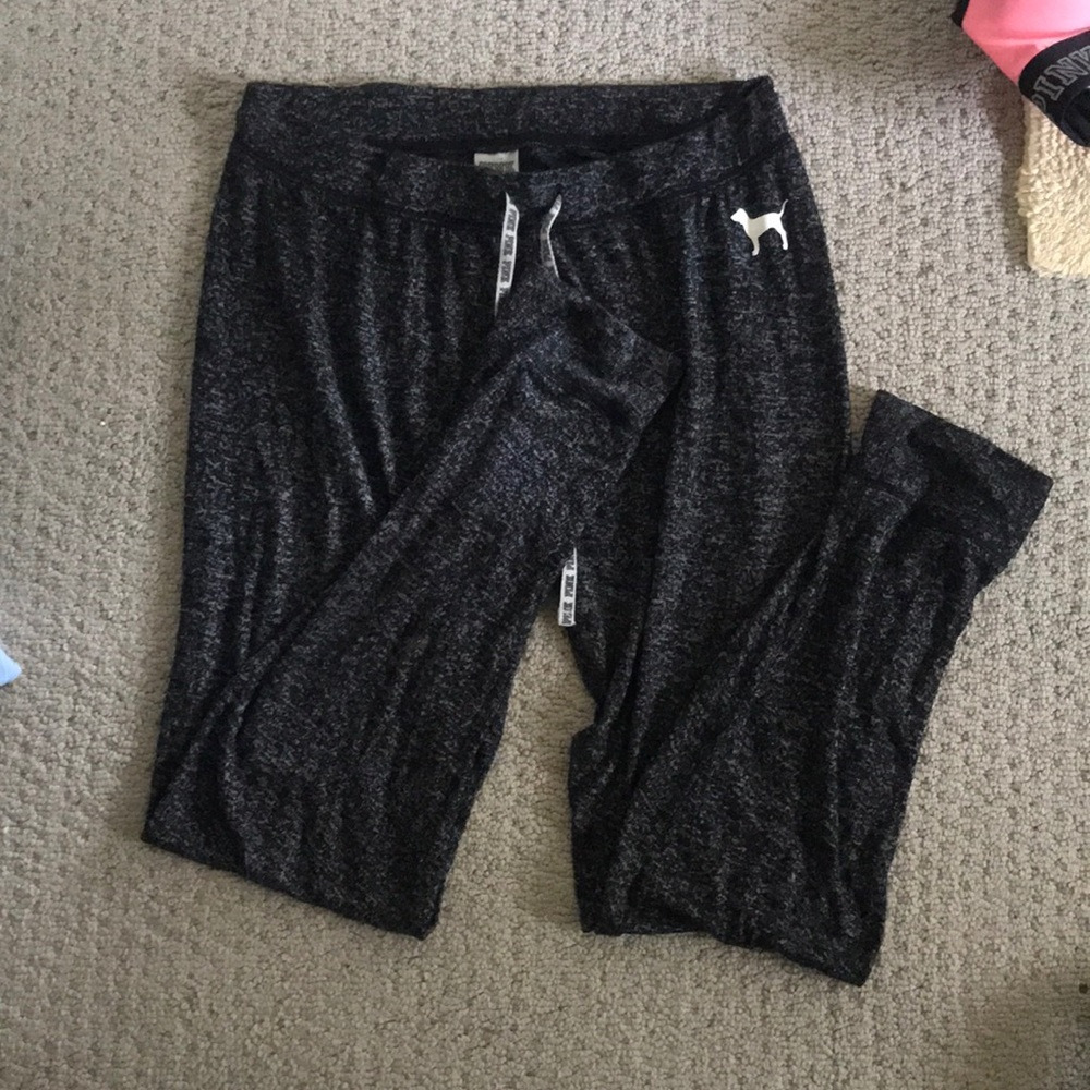 soft gray PINK sweatpants